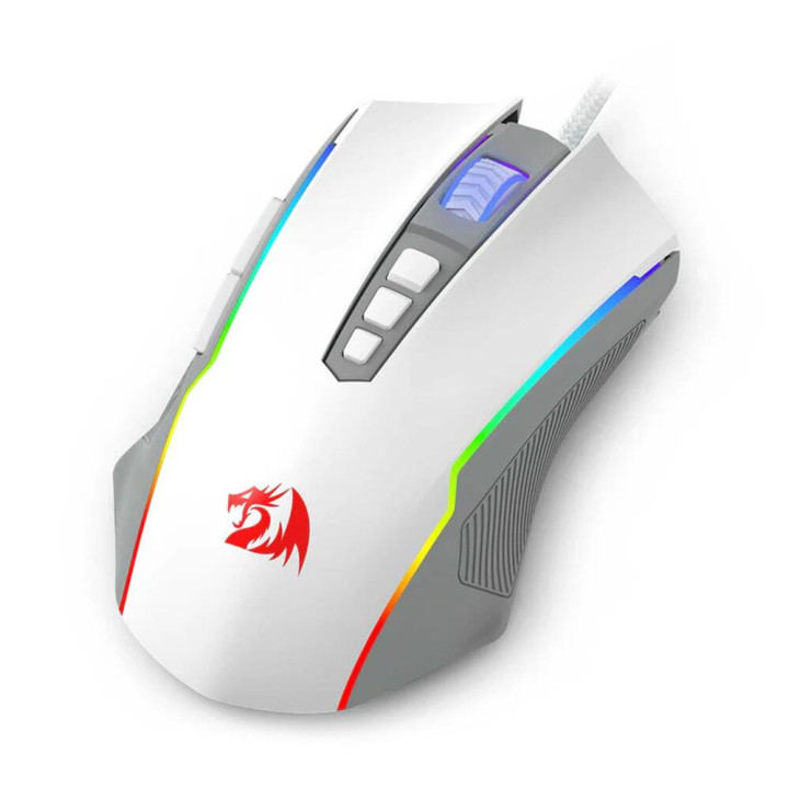 Геймърска мишка Redragon Ranger Basic M910H с RGB осветление, бяла