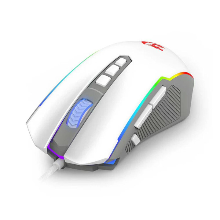 Геймърска мишка Redragon Ranger Basic M910H с RGB осветление, бяла