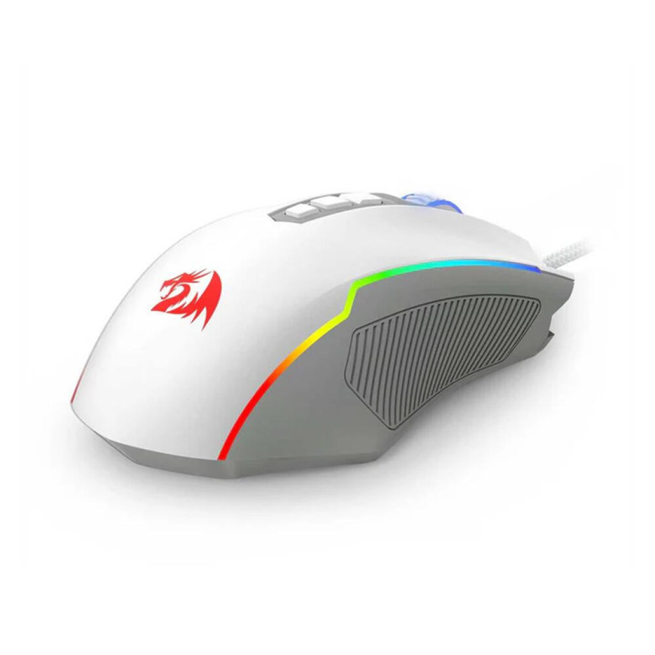 Геймърска мишка Redragon Ranger Basic M910H с RGB осветление, бяла