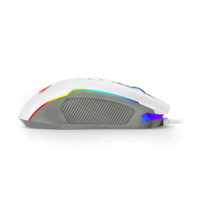 Геймърска мишка Redragon Ranger Basic M910H с RGB осветление, бяла