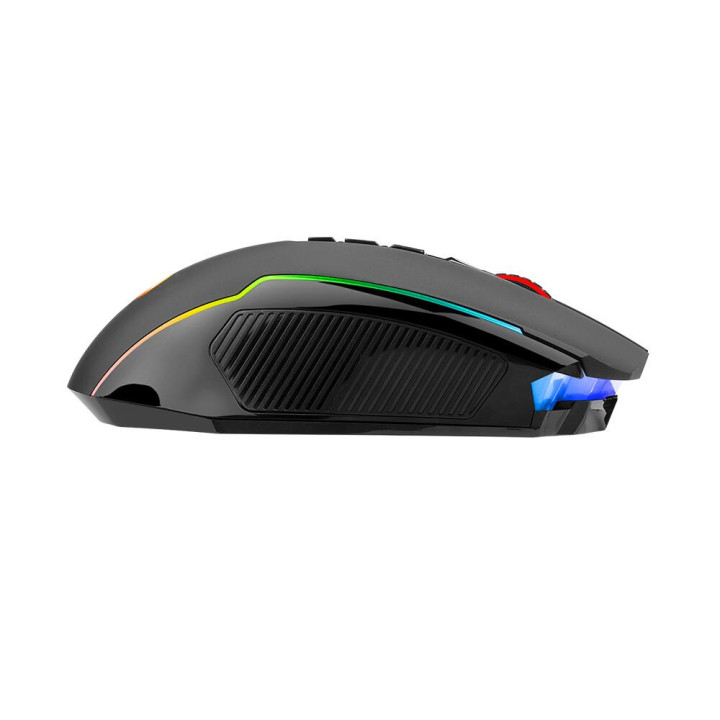 Bluetooth геймърска мишка Redragon Nix M914-RGB, с безжична и кабелна Bluetooth връзка с RGB осветление, черна