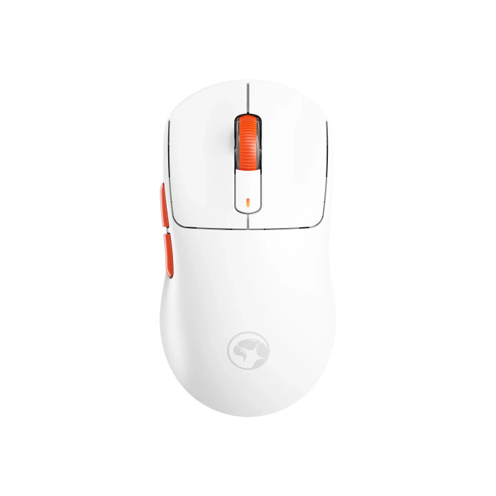 Bluetooth геймърска мишка Marvo Niro 60W G964W White, Bluetooth, 2.4G, 12000dpi - MARVO-G964W-WH