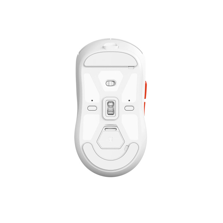 Bluetooth геймърска мишка Marvo Niro 60W G964W White, Bluetooth, 2.4G, 12000dpi - MARVO-G964W-WH