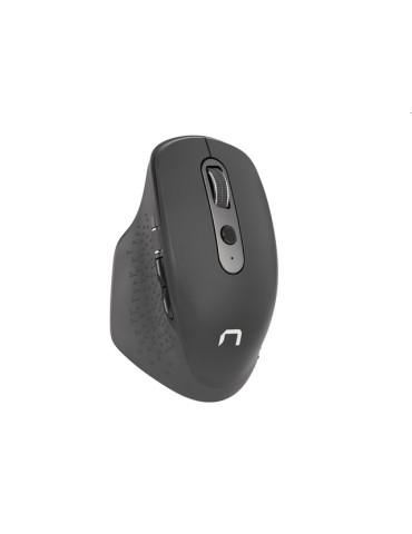 Bluetooth ергономична мишка Natec Falcon, 3200DPI 2.4GHz   Bluetooth 5.0, Optical, Black - NMY-1610