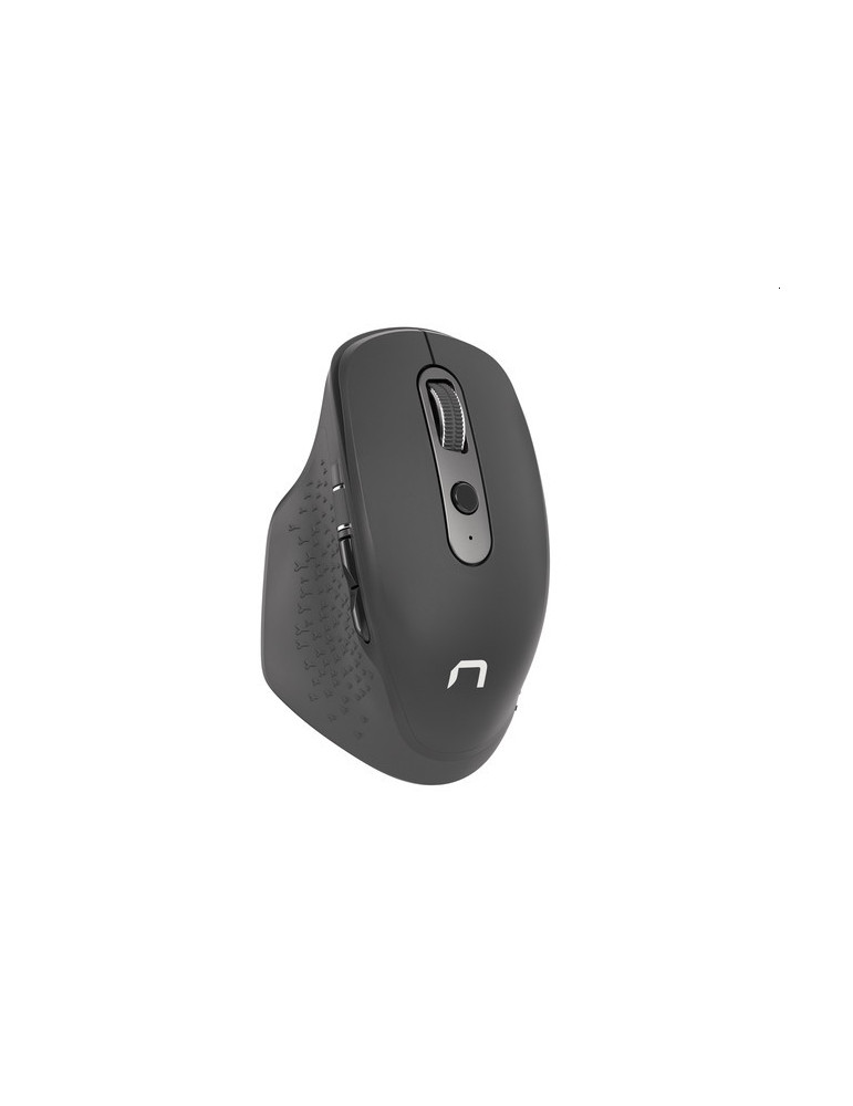 Bluetooth ергономична мишка Natec Falcon, 3200DPI 2.4GHz   Bluetooth 5.0, Optical, Black - NMY-1610