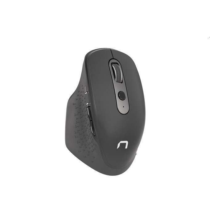 Bluetooth ергономична мишка Natec Falcon, 3200DPI 2.4GHz   Bluetooth 5.0, Optical, Black - NMY-1610