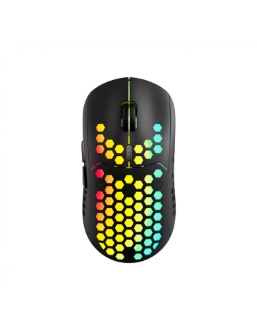 Безжична геймърска мишка Canyon Haster GMW-18, 7keys, KA8 sensor, DPI up to 1600, Black - CND-SGMW18