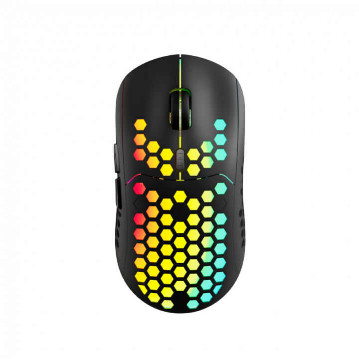 Безжична геймърска мишка Canyon Haster GMW-18, 7keys, KA8 sensor, DPI up to 1600, Black - CND-SGMW18