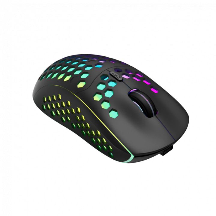 Безжична геймърска мишка Canyon Haster GMW-18, 7keys, KA8 sensor, DPI up to 1600, Black - CND-SGMW18