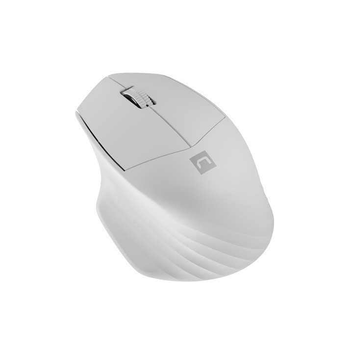 Bluetooth мишка Natec Siskin, 1600DPI, 2.4GHz   Bluetooth 5.0, White - NMY-1972