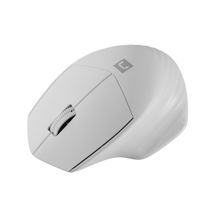 Bluetooth мишка Natec Siskin, 1600DPI, 2.4GHz   Bluetooth 5.0, White - NMY-1972