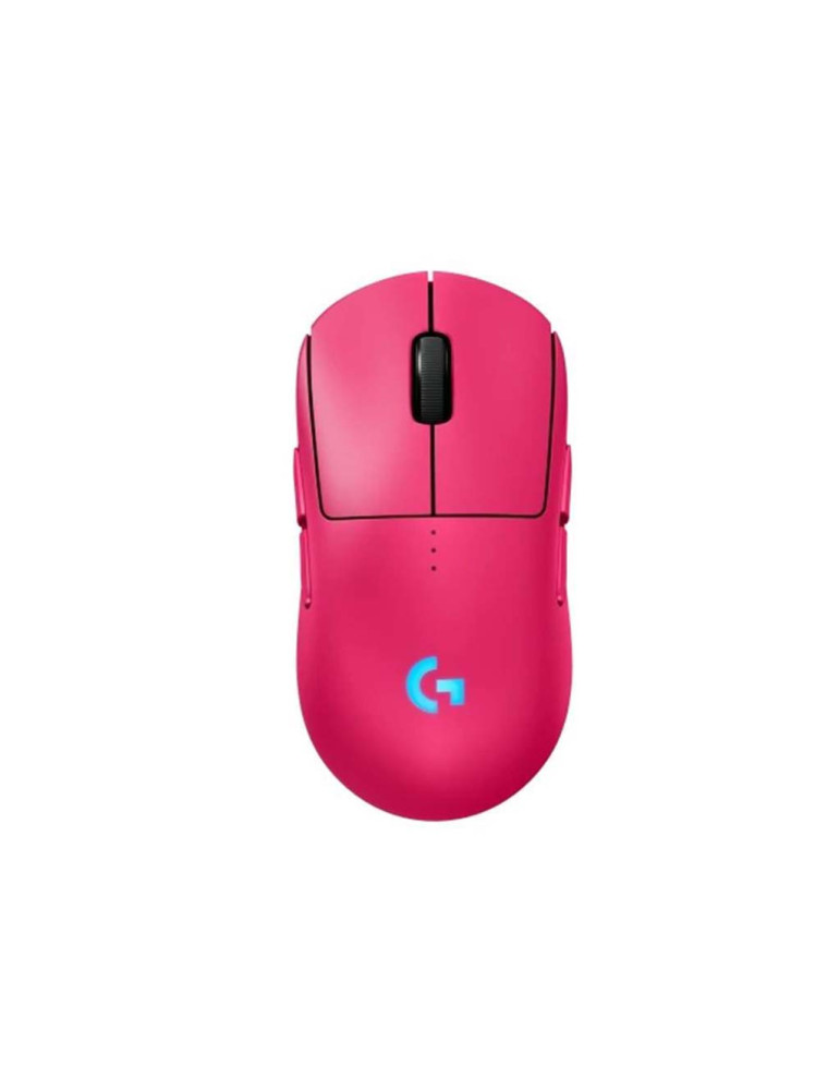 Безжична геймърска мишка Logitech G Pro 2 Lightspeed, Magenta - 910-007309