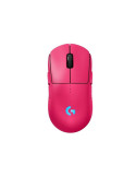 Безжична геймърска мишка Logitech G Pro 2 Lightspeed, Magenta - 910-007309