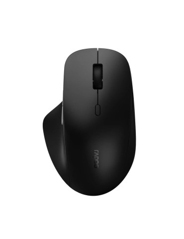 Безжична безшумна мишка RAPOO M50 Plus silent, черна, 2.4Ghz - RAPOO-12235