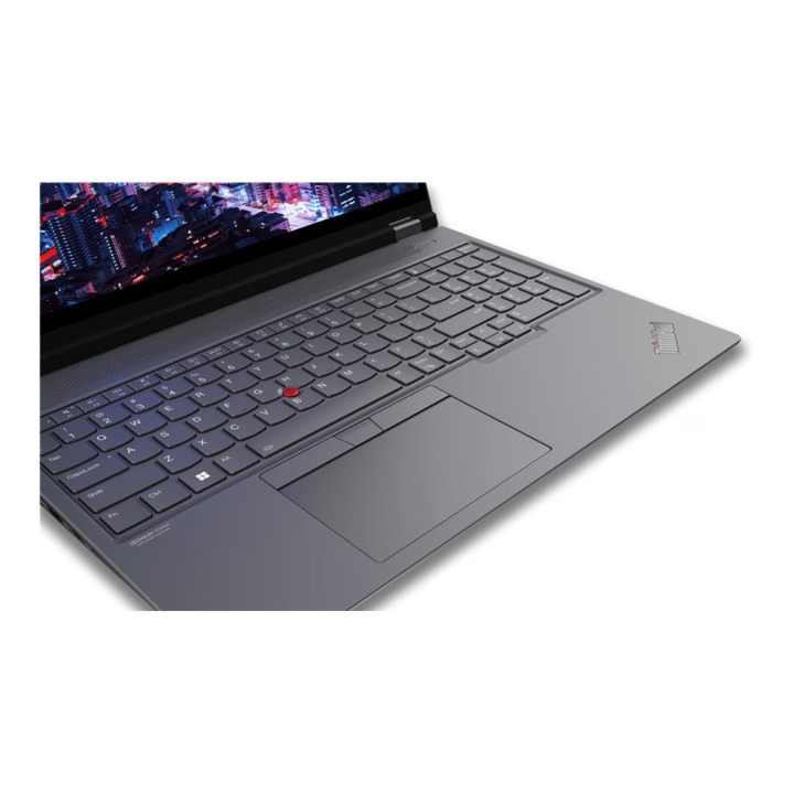 Лаптоп Lenovo ThinkPad P16 G2, Intel Core i9-13980HX, 16" WQXGA (2560x1600) IPS AG, 32GB DDR5 RAM, 1TB SSD, Nvidia RTX 2000 Ada 8GB,  Color Calibration, Backlit KB, FPR, Win 11 Pro - 21FA000ABM