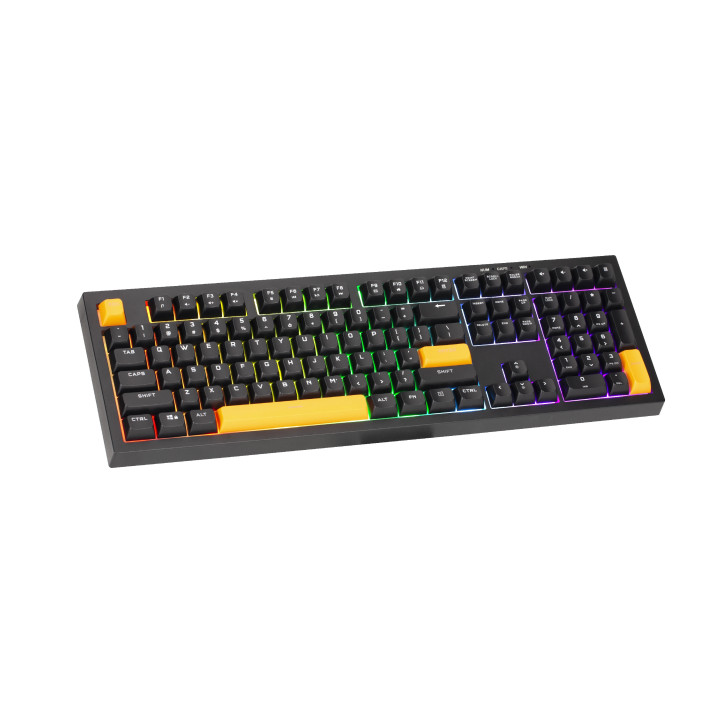 Геймърска клавиатура Xtrike ME KB-512 BK, 104 keys, Silent - XTRM-KB-512-BK