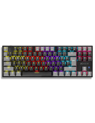 Геймърска механична клавиатура Xtrike ME GK-989B, 87 keys TKL, RED switches - XTRM-GK-989-B
