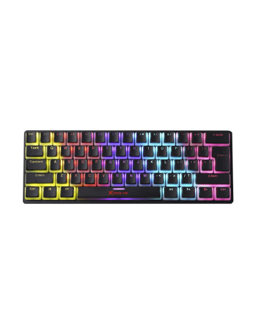 Геймърска механична клавиатура Xtrike ME GK-985P, 61 keys TKL, BLUE switches - XTRM-GK-985P-EN