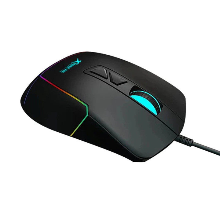 Геймърска мишка Xtrike ME GM-320 Black, 12800dpi, RGB - XTRM-GM-320-BK