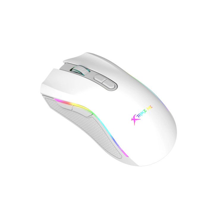 Геймърска мишка Xtrike ME GM-314 White, 7200dpi, RGB - XTRM-GM-314-WH