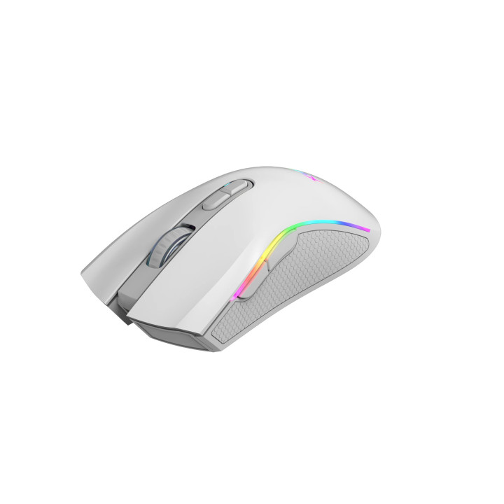 Геймърска мишка Xtrike ME GM-314 White, 7200dpi, RGB - XTRM-GM-314-WH