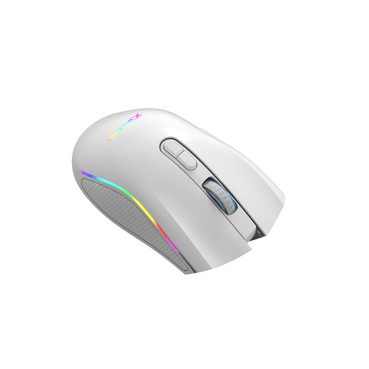 Геймърска мишка Xtrike ME GM-314 White, 7200dpi, RGB - XTRM-GM-314-WH
