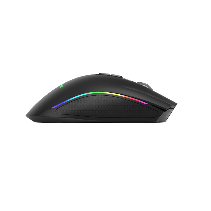 Геймърска мишка Xtrike ME GM-314 Black, 7200dpi, RGB - XTRM-GM-314-BK