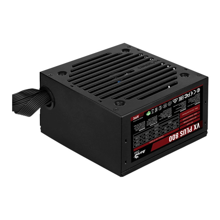 Захранване AeroCool VX PLUS STEALTH 800W A-PFC - ACPN-VS80AEY.12