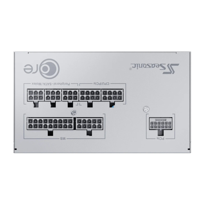 Захранване Seasonic CORE GX-750 V2 White, ATX 3.1 750W Gold, Full Modular, PCIe 5.1 - SRP-CGX751-A5A32SF-WH
