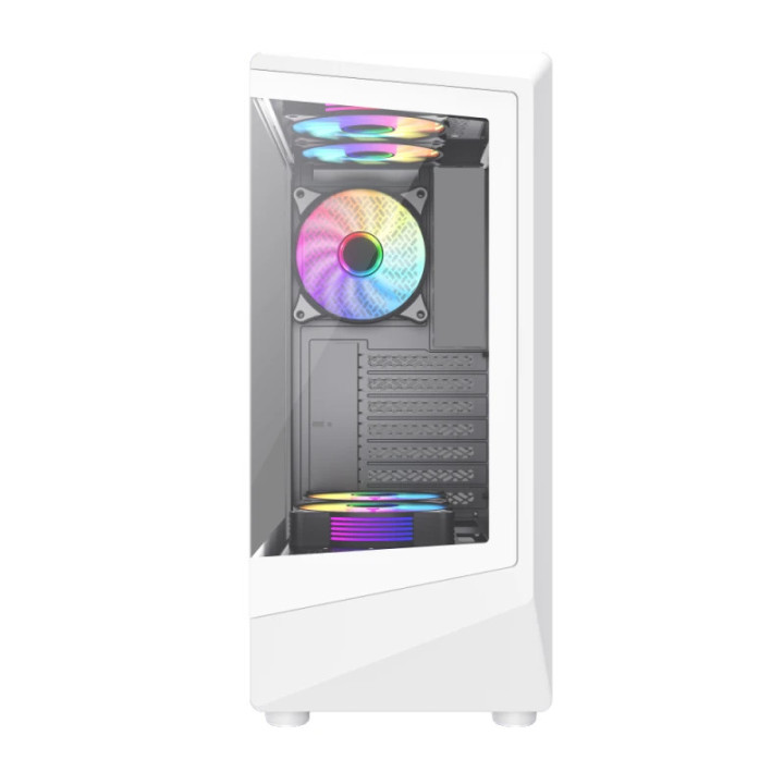 Кутия за компютър Gamemax Vista COC AW, 5 x 120 mm A-RGB Fans, MB Plate COC Fan, ATX - GM-VISTA-COC-AW