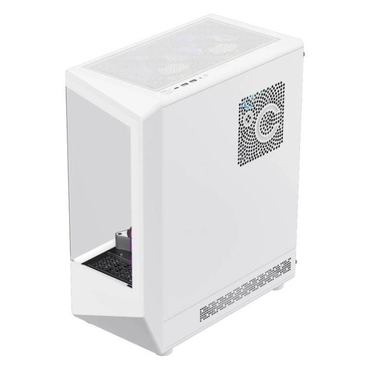 Кутия за компютър Gamemax Vista COC AW, 5 x 120 mm A-RGB Fans, MB Plate COC Fan, ATX - GM-VISTA-COC-AW