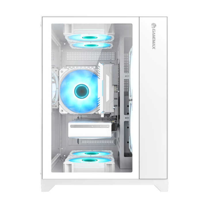 Кутия за компютър Gamemax Infinity Mini White, mATX - GM-14100902042
