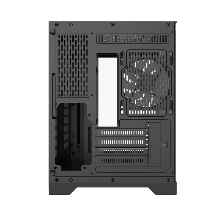Кутия за компютър Gamemax HYPE-M Black, 3 x 120 mm Addressable RGB fans, mATX - GM-14100902476