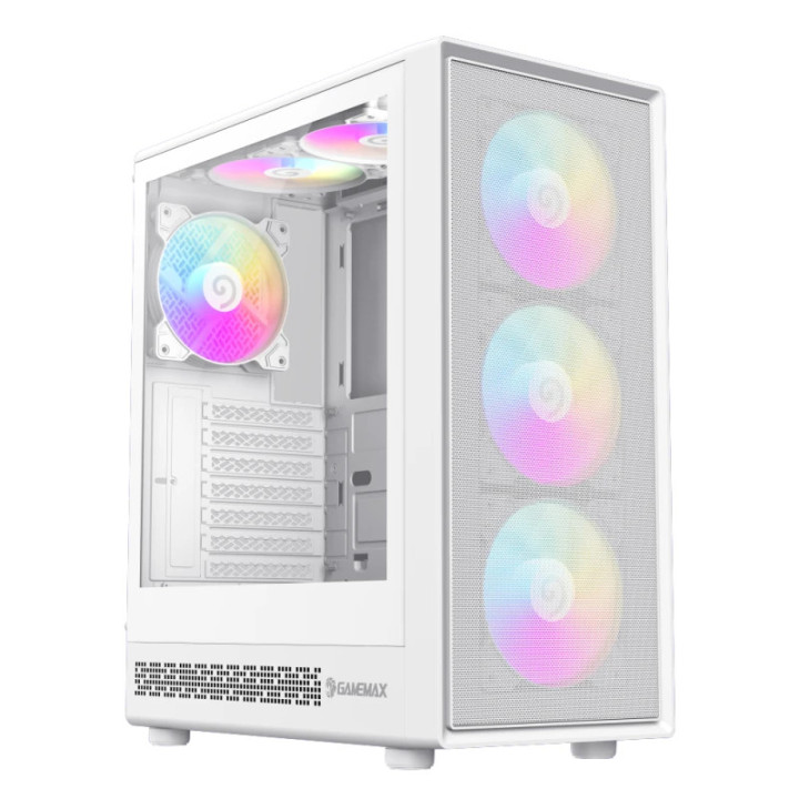 Кутия за компютър Gamemax Storm 2 AW, 6 x 120 mm Addressable RGB fans, ATX - GM-12380300006