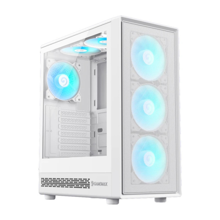 Кутия за компютър Gamemax Storm 2 AW, 6 x 120 mm Addressable RGB fans, ATX - GM-12380300006