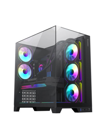 Кутия за компютър Gamemax Infinity Plus Black, ATX - GM-14100902730