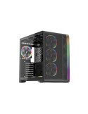 Кутия за компютър 1stPlayer AVT7-BK, USB-C, Mesh, A-RGB, ATX