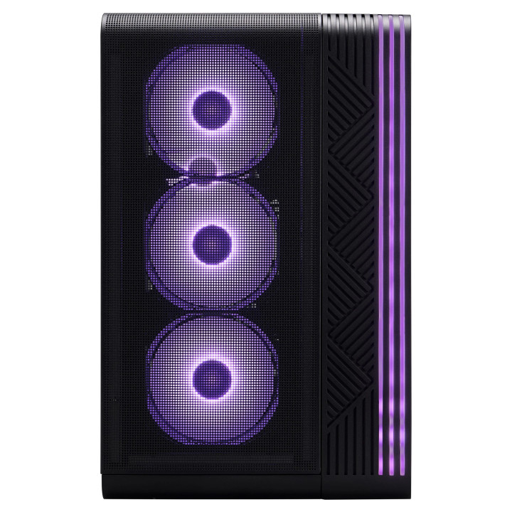 Кутия за компютър 1stPlayer AVT7-BK, USB-C, Mesh, A-RGB, ATX