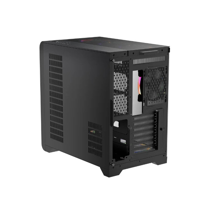 Кутия за компютър 1stPlayer AVT7-BK, USB-C, Mesh, A-RGB, ATX