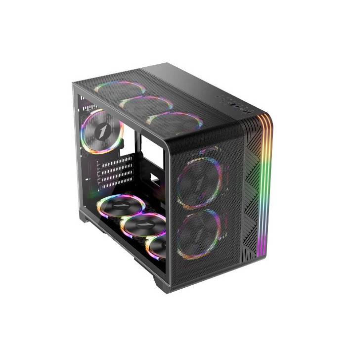 Кутия за компютър 1stPlayer VT6-BK, Mesh, A-RGB, mATX