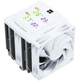 Охладител за процесор Thermalright Peerless Assassin 120 Digital White, Dual-Tower, LGA1851/AM5 - PEERLESS-ASSASSIN-120-D-WH