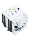 Охладител за процесор Thermalright Peerless Assassin 120 Digital White, Dual-Tower, LGA1851/AM5 - PEERLESS-ASSASSIN-120-D-WH