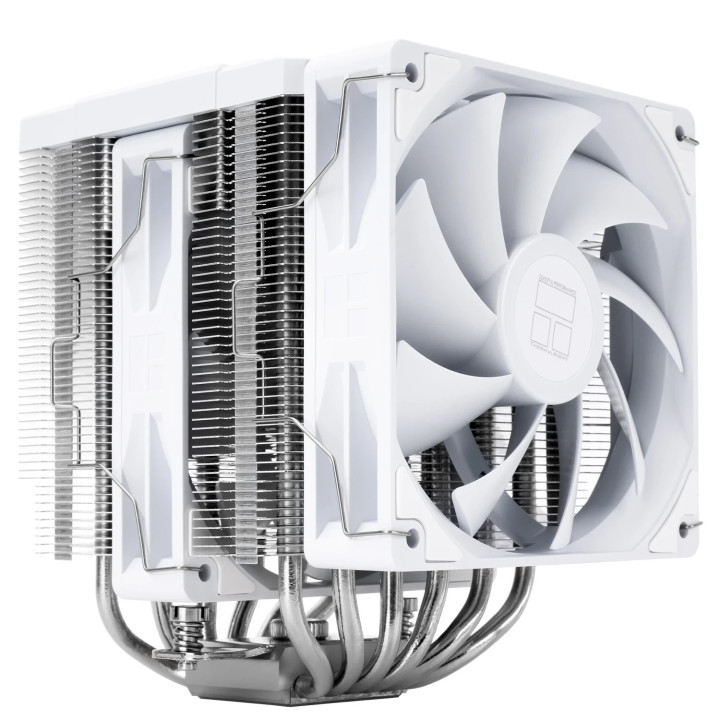 Охладител за процесор Thermalright Peerless Assassin 120 Digital White, Dual-Tower, LGA1851/AM5 - PEERLESS-ASSASSIN-120-D-WH