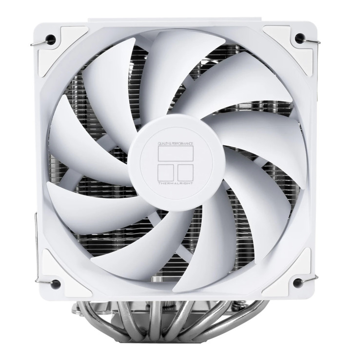 Охладител за процесор Thermalright Peerless Assassin 120 Digital White, Dual-Tower, LGA1851/AM5 - PEERLESS-ASSASSIN-120-D-WH