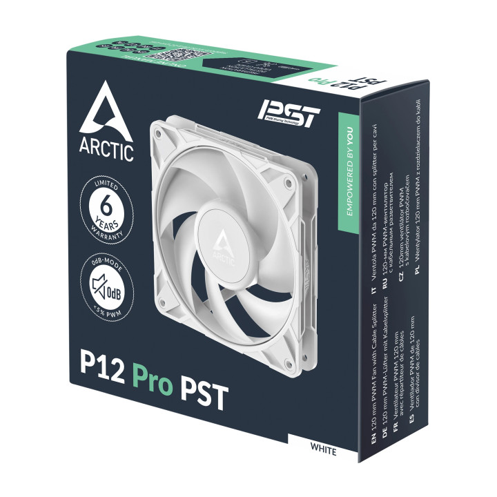Вентилатор Arctic 120mm P12 Pro PST (White) - ACFAN00308A