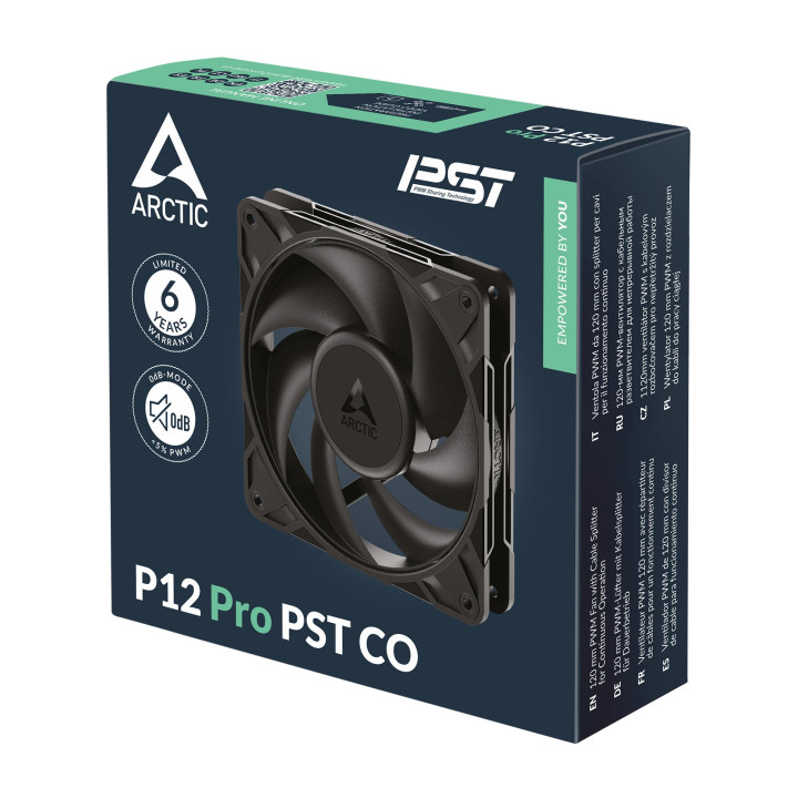 Вентилатор Arctic P12 Pro PST CO (Black), 120mm - ACFAN00312A