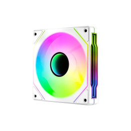 Вентилатор AeroCool Phantom M-3R, 120mm Infinity Mirror ARGB, REVERSE - White - ACF3-MR11227.21