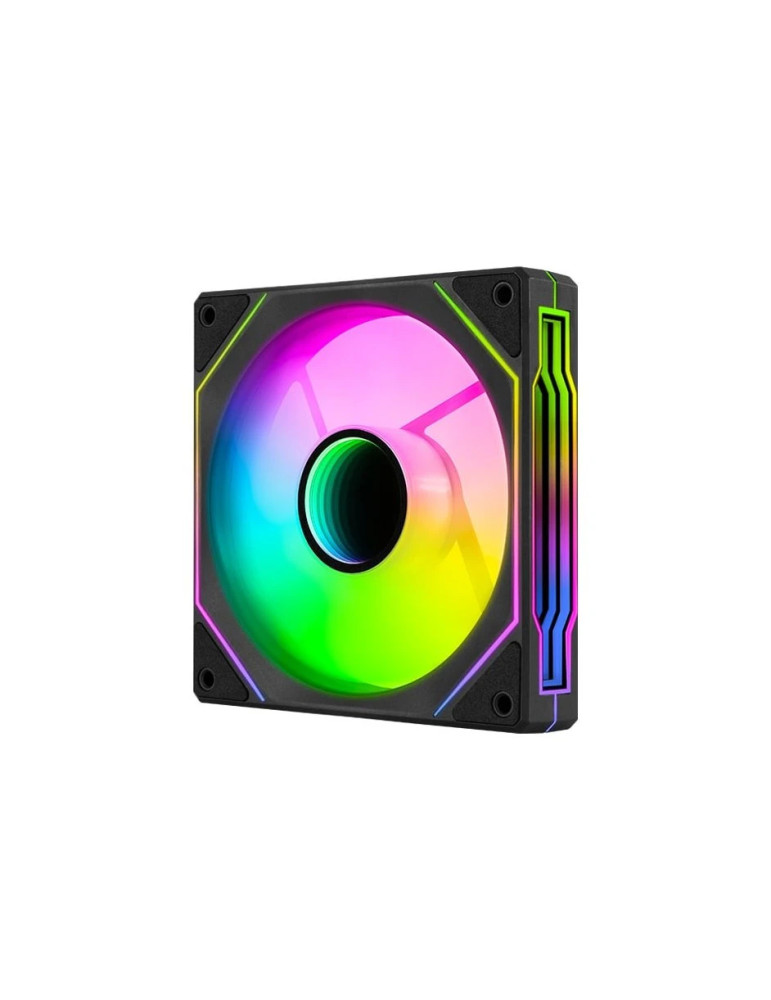 Вентилатор AeroCool Phantom M-3R, 120mm Infinity Mirror ARGB, REVERSE - Black - ACF3-MR11227.11