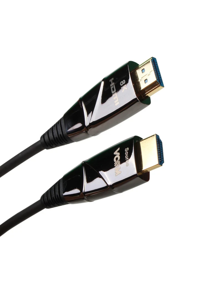 Активен оптичен кабел Vcom Active Optical Cable HDMI V2.1 M/M 30m - D3743-30.0m