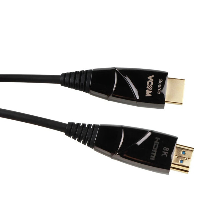 Активен оптичен кабел Vcom Active Optical Cable HDMI V2.1 M/M 30m - D3743-30.0m